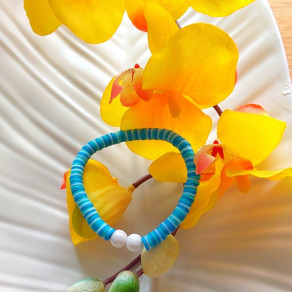 Pearly Ocean bracelet - Picture 1 of 4